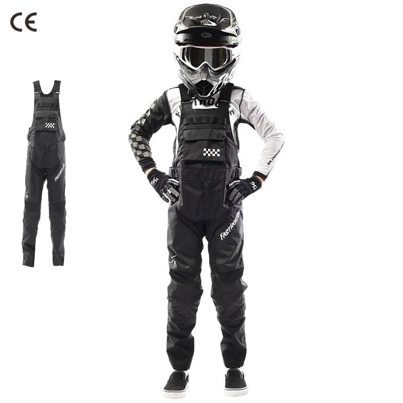 Motorcycle Gear Outfit - Çocuklar için Tek Parça Off-Road Motosiklet