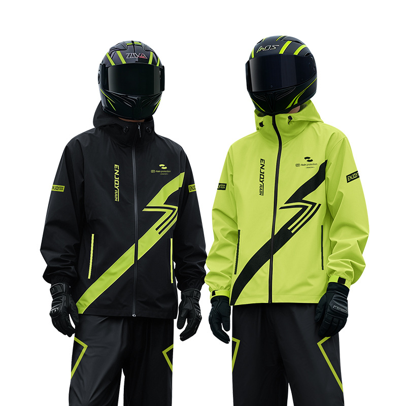 Motorcycle Gear Full Suit - Kalın Yağmurluk ve Yağmurluk Pantolon Takımı