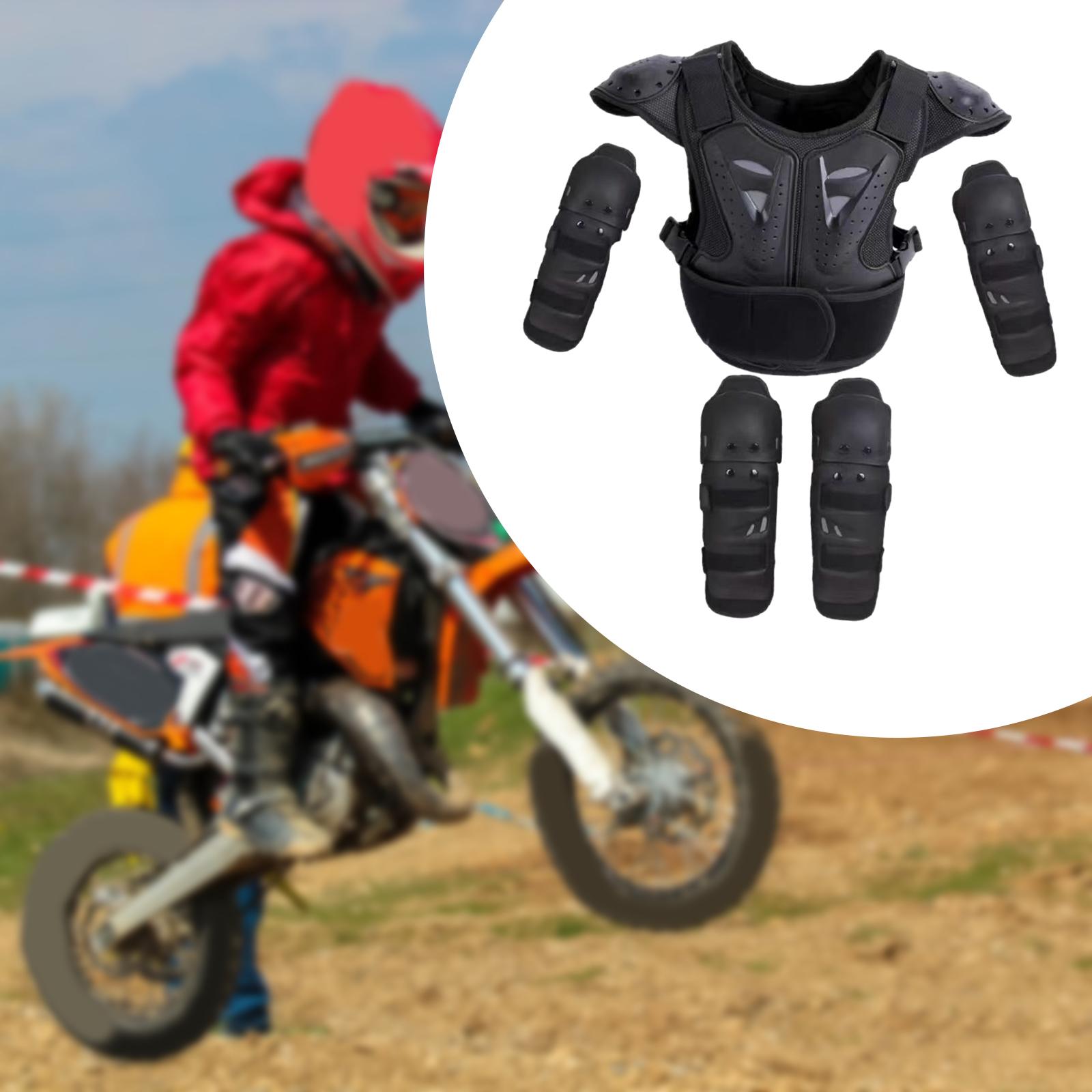 Motorcycle Gear Full Suit - Çocuklar için Motosiklet Koruyucu Tulumu Tam