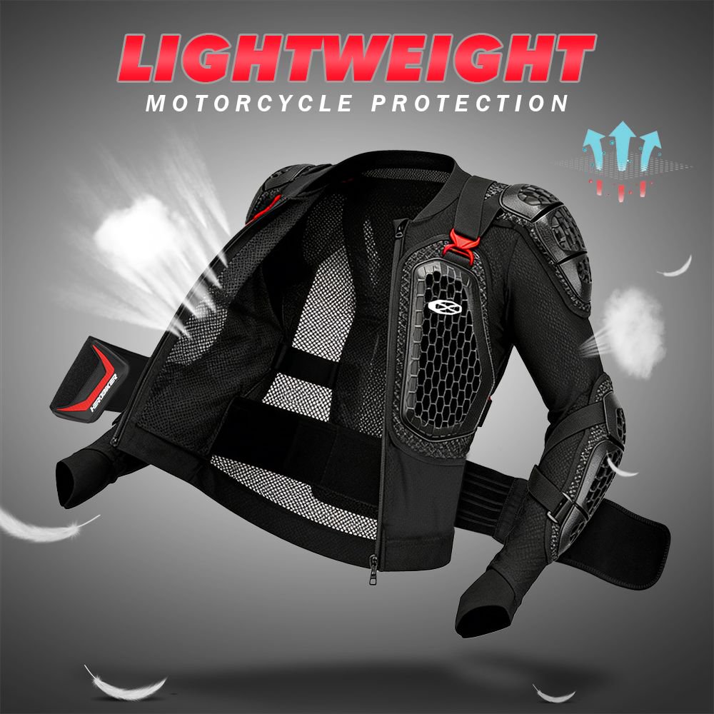 Motorcycle Gear For Men - Yaz Nefes Alabilen Motosiklet Ceketi Tam