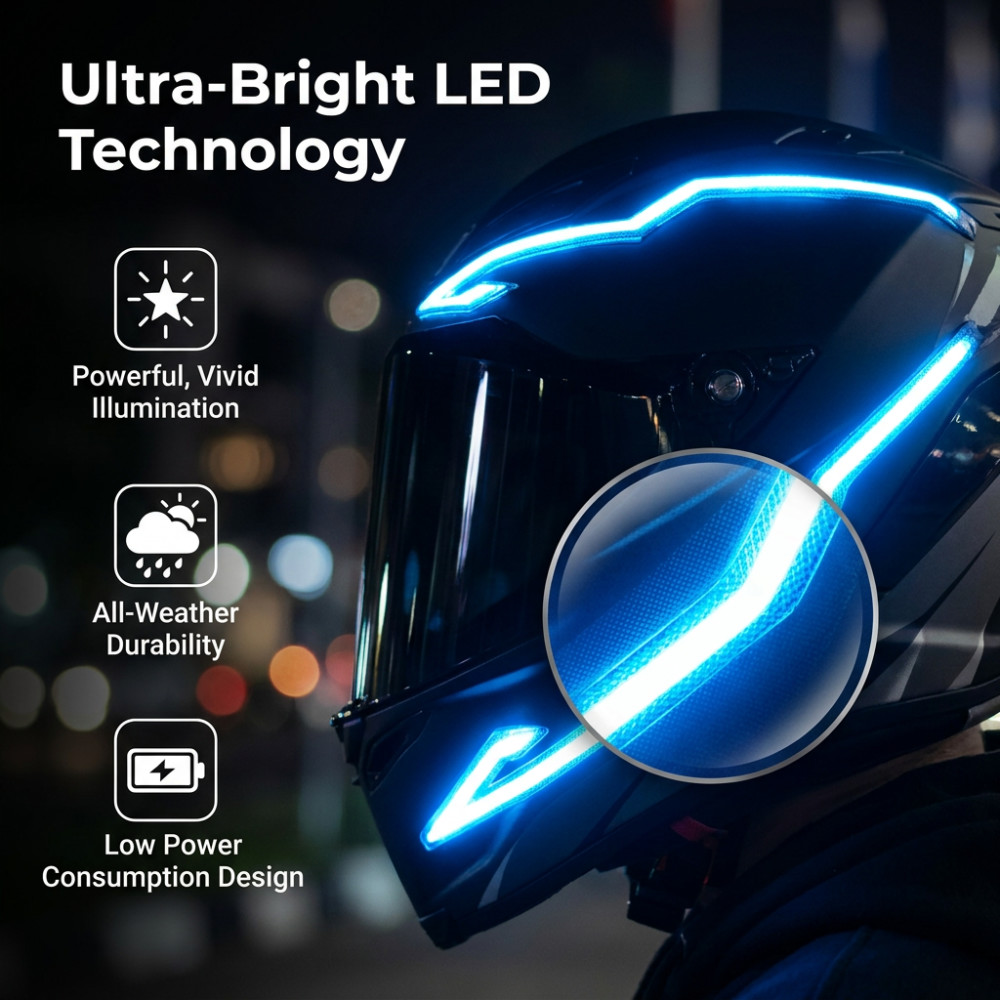 Motosiklet Kask Lambası Gece S - Motorcycle Gear For Men incelemesi ve fiyatı