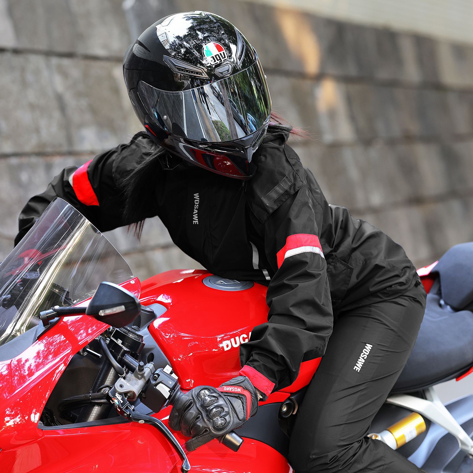 WOSAWE Erkek Motosiklet Yağmur - Motorcycle Gear Full Suit incelemesi ve fiyatı