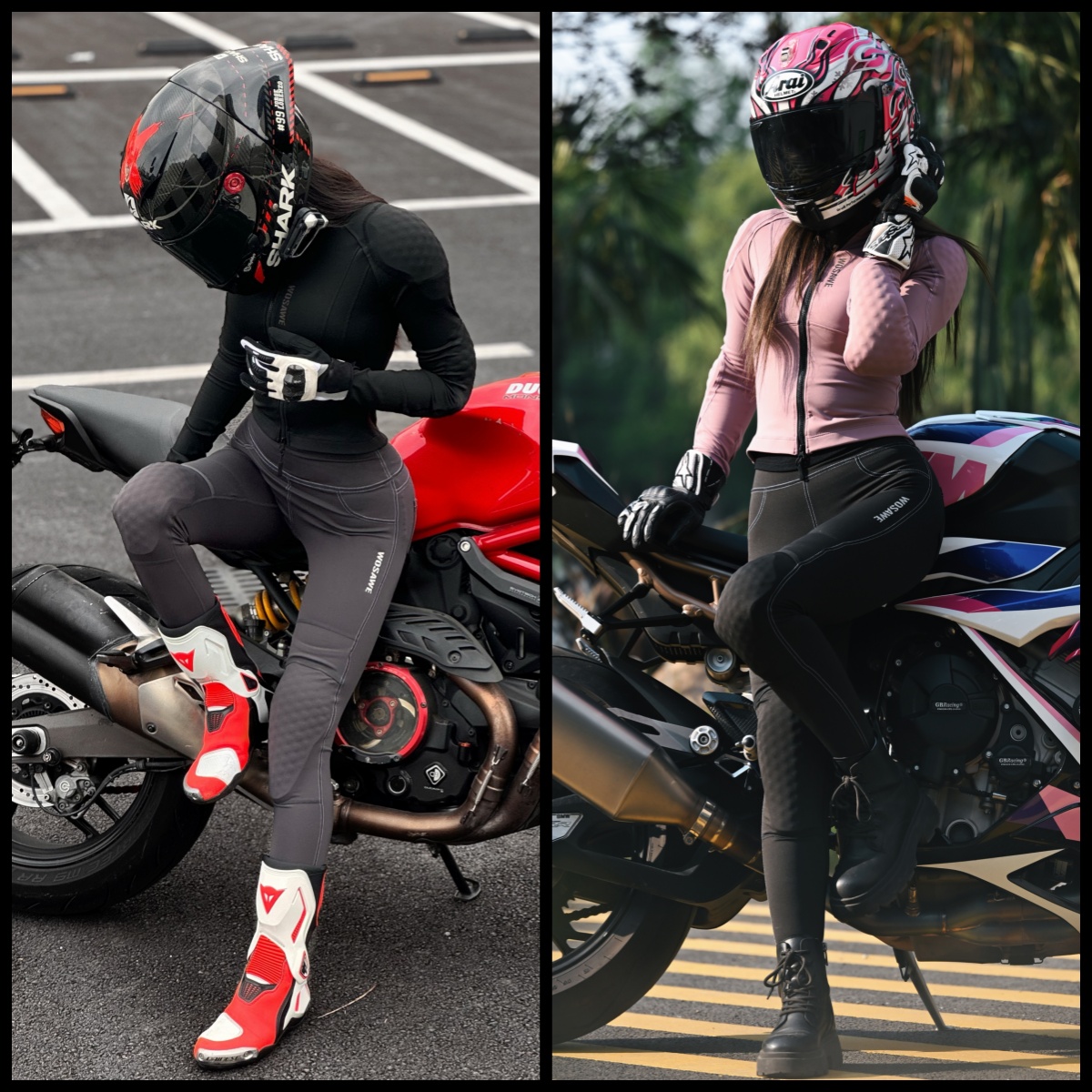 WOSAWE Kadın Motosiklet Ceket  - Motorcycle Gear Full Suit incelemesi ve fiyatı