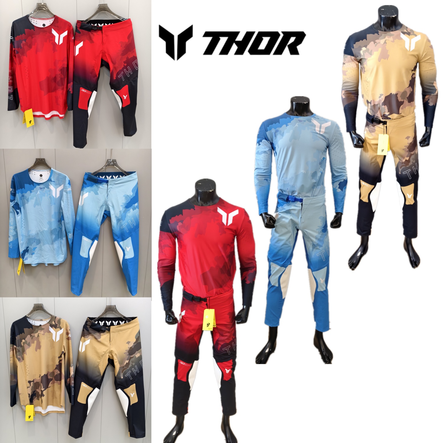 THOR Motocross Ekipman Seti MX - Motorcycle Gear For Men incelemesi ve fiyatı